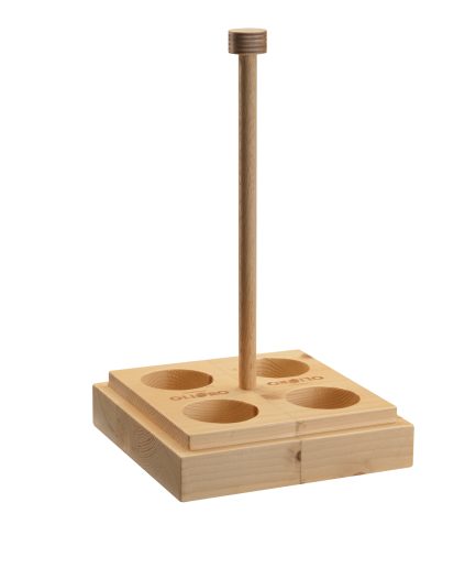 OLIERA “ OLI AROMATIZZATI “ in legno lucido da N° 4 bott.